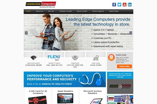 leadingedgecomputers.com.au site used Leadingedge