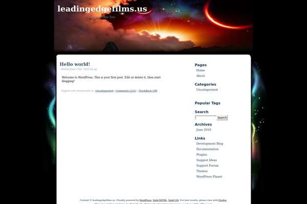 leadingedgefilms.us site used Translucent Dream