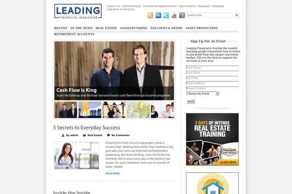 leadingfinancialmagazine.com site used Leadingfinancialmagazine