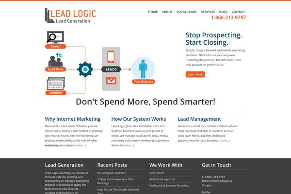 leadlogic.ca site used Leadlogic_13