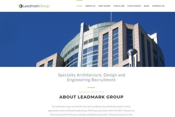 Divi Child theme site design template sample