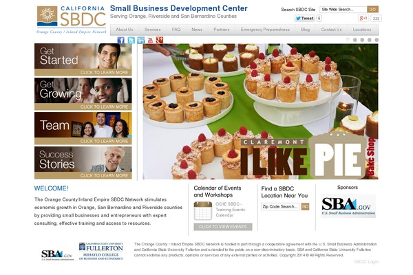 leadsbdc.org site used Sbdc