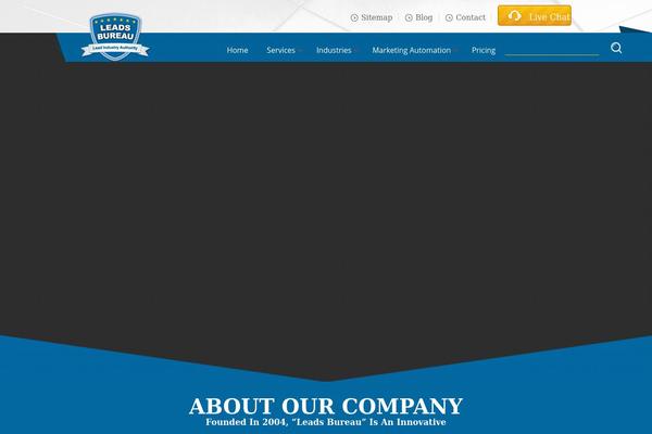 leadsbureau.com site used Leadsbureau