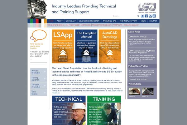 leadsheet.co.uk site used Leadsheet