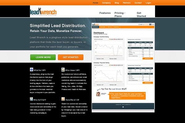 leadwrench.com site used Leadwrench
