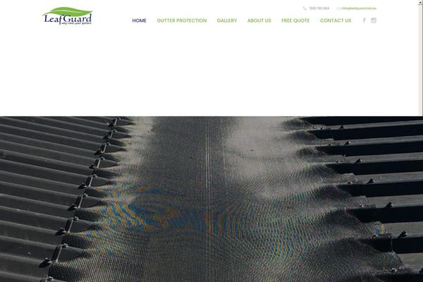 Bridge Child theme site design template sample