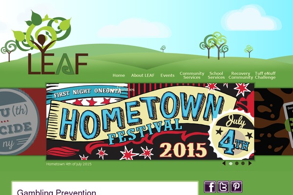 leafinc.org site used Leafinc
