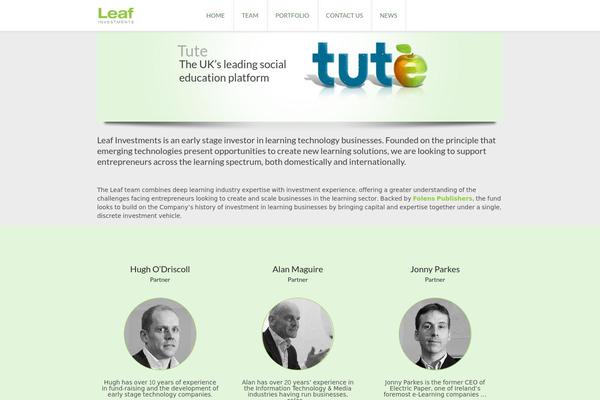 Core theme site design template sample