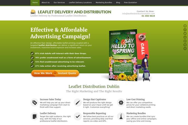 leafletdistributiondublin.com site used Leaflet-distribution-dublin-ireland