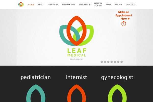 leafmedical.org site used Theme1657