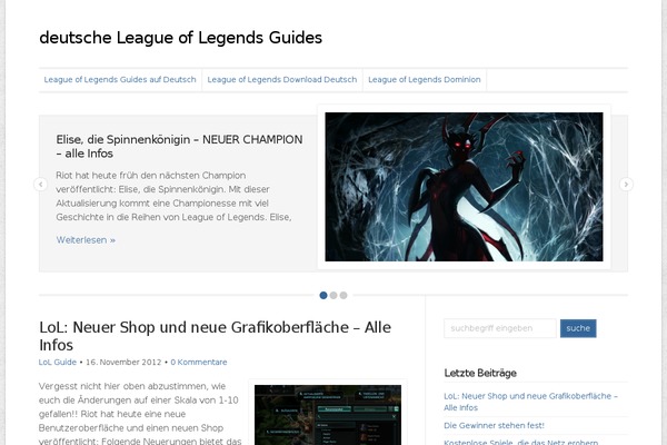 league-of-legends-guides.de site used Wp-professional