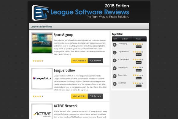 league-software-reviews.com site used Wereview