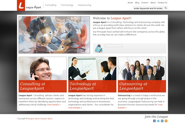 leagueapart.com site used Leagueapart