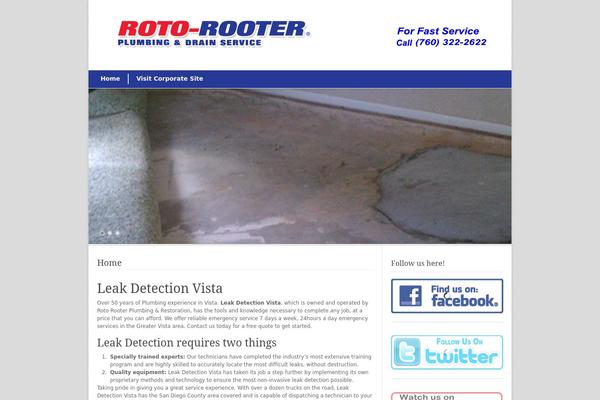 leakdetectionvista.com site used Modernizenorm
