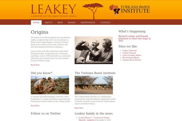 leakey.com site used Yoo_intro_wp