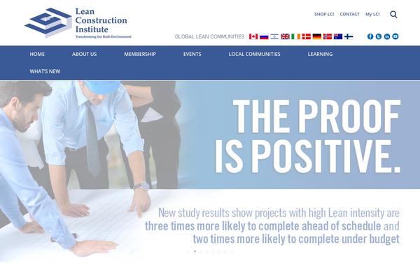 leanconstruction.org site used Threshold-media-framework