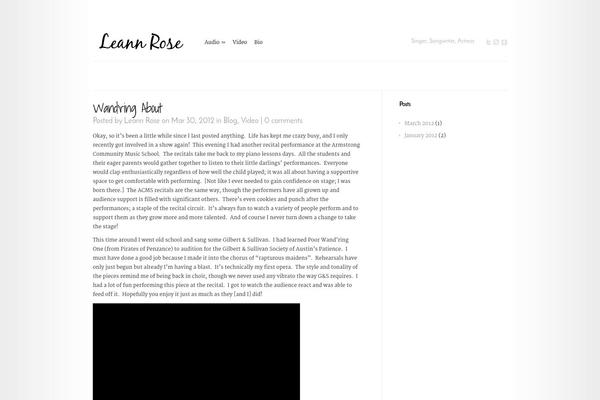 Modest theme site design template sample