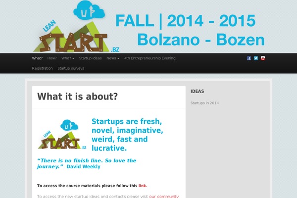 leanstartup.bz site used Polymer