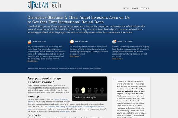 leantechgroup.com site used Cubelight