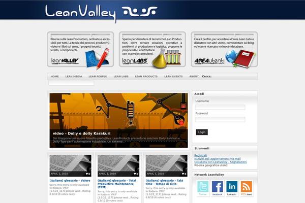 leanvalley.eu site used Leanvalley