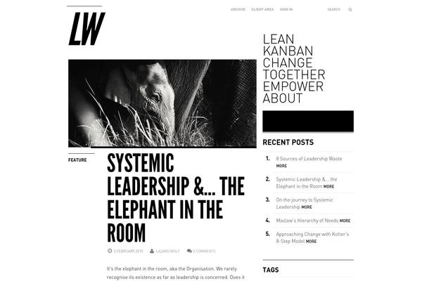 Lw theme site design template sample