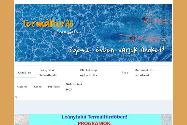 leanyfurdo.hu site used Travel Nomad