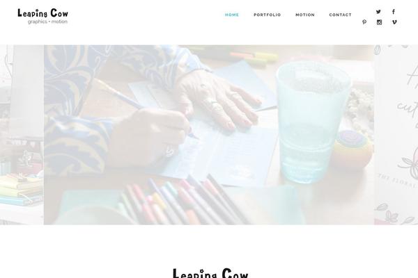 Stockholm Child theme site design template sample