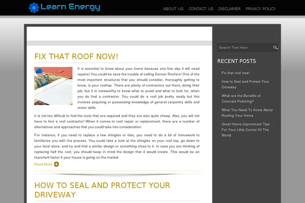 learn-energy.net site used Easy