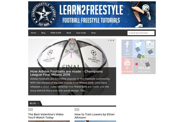 learn2freestyle.com site used Extranews