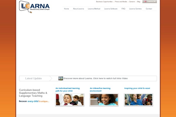 learna.co.uk site used Learna