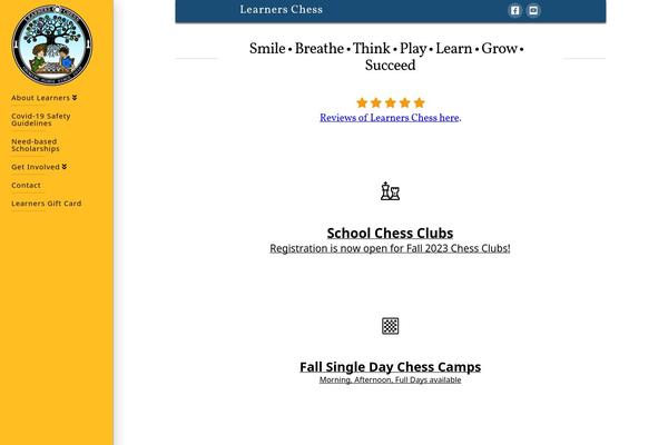 learnerschess.org site used X Child