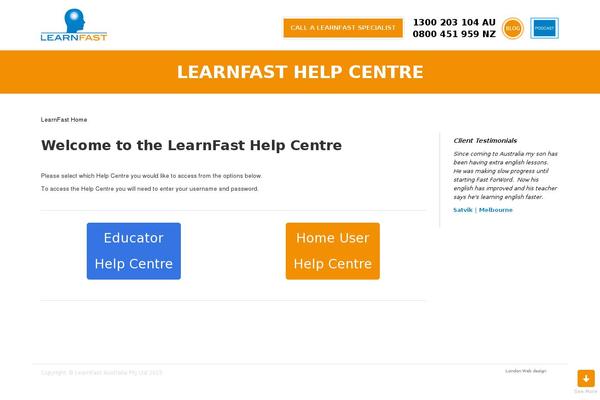 learnfasthome.com.au site used Learnfasthome