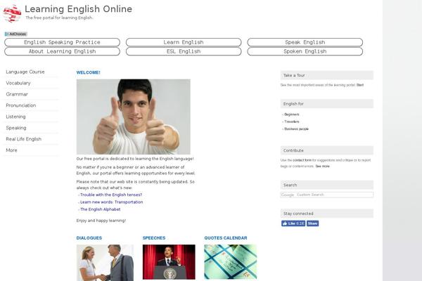 learning-english-online.net site used Learnonline