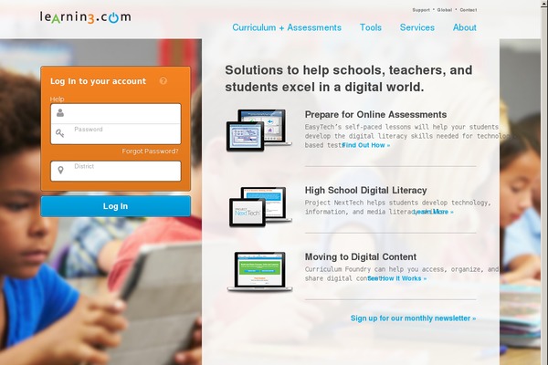 learning.com site used Divi-taylorsolutions