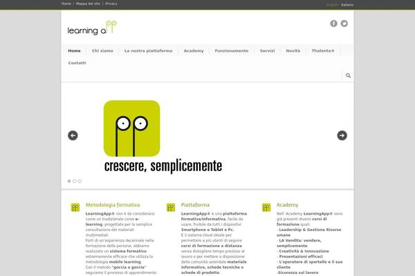 learningapp.it site used Learningapp