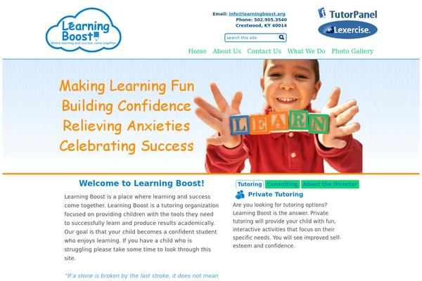 learningboost.org site used Learningboost