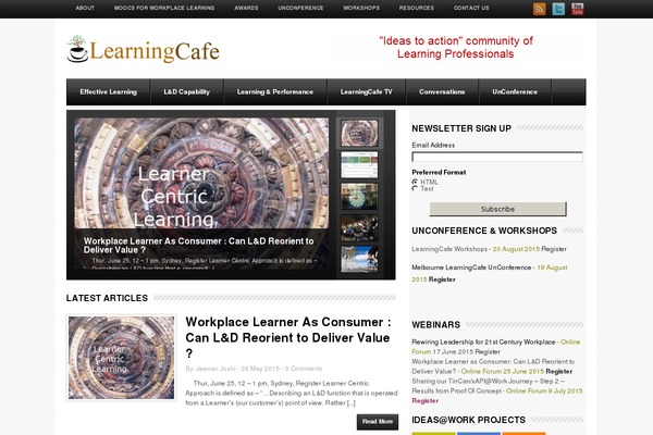 learningcafe.com.au site used Learningcafe
