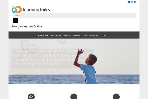 LearningLinks theme websites examples