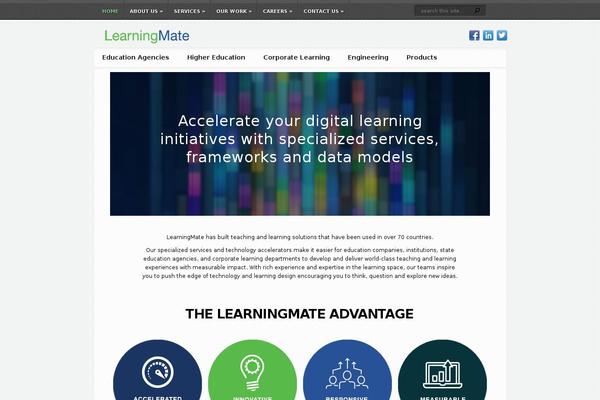 learningmate.com site used Learningmate