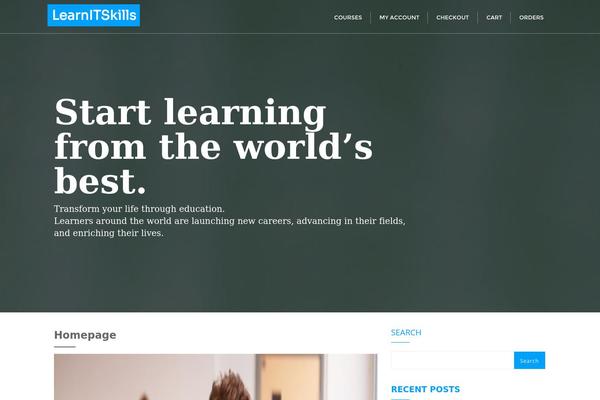 learnitskills.com site used Get-education