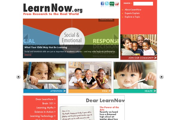Site using Dynamic Content Gallery plugin
