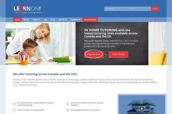 learnon.ca site used Learnon