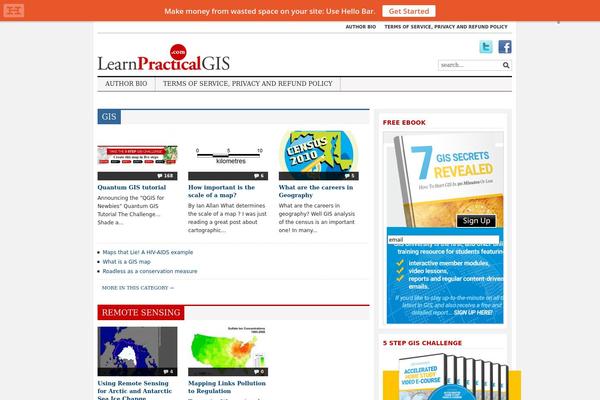 learnpracticalgis.com site used Tribune.old