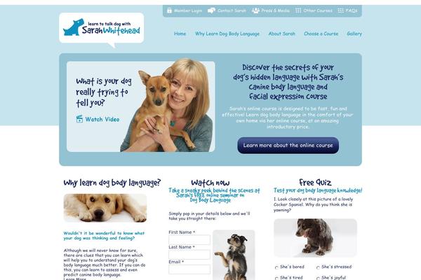 learntotalkdog.com site used Talkdog