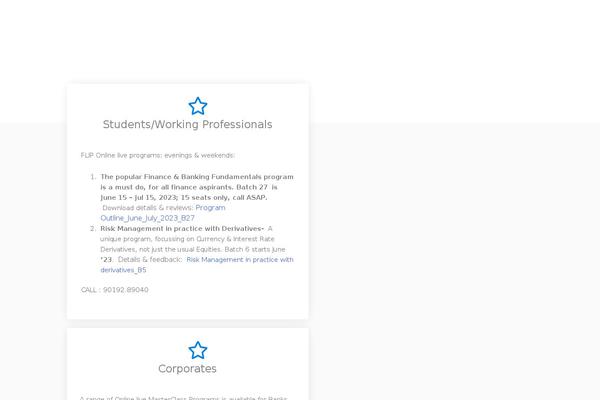 Site using Elementor plugin