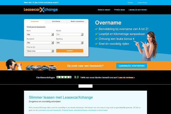 leasecarxchange.nl site used Leasecarxchange