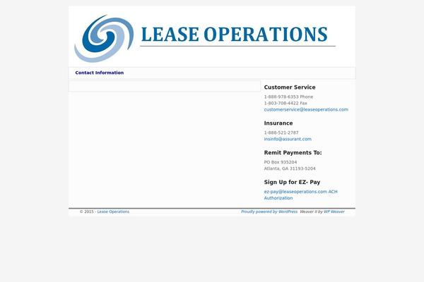 Weaver II theme site design template sample