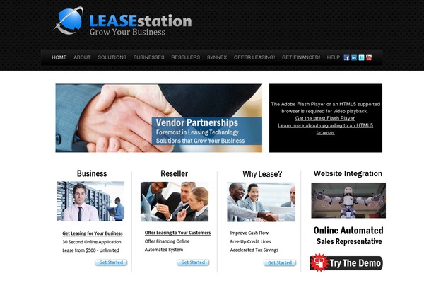 leasestation.com site used Qs-elementor