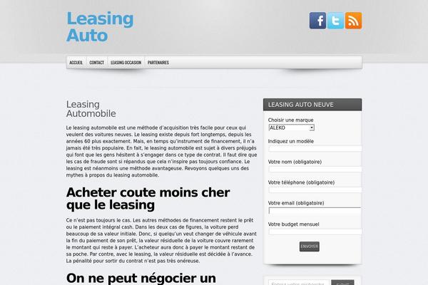 leasingauto.fr site used evolve