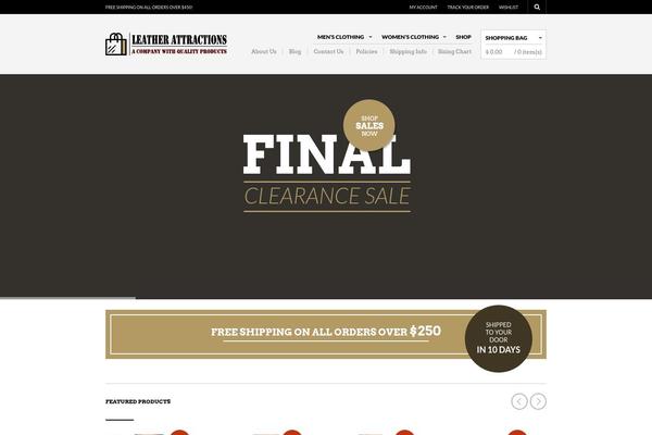 The Retailer theme site design template sample